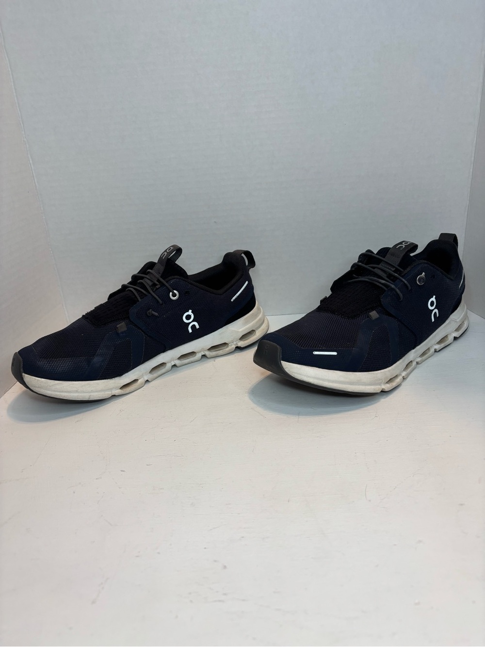 On Running Sky Running Shoes Navy Blue Sneakers size Y6.5 - Picture 2 of 7